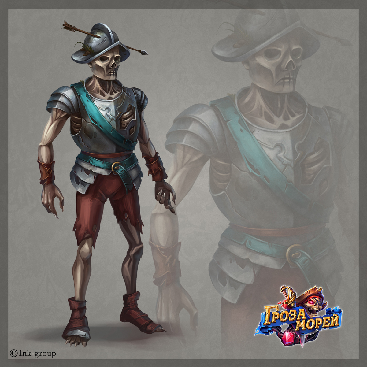 pirate Character design  Game Art