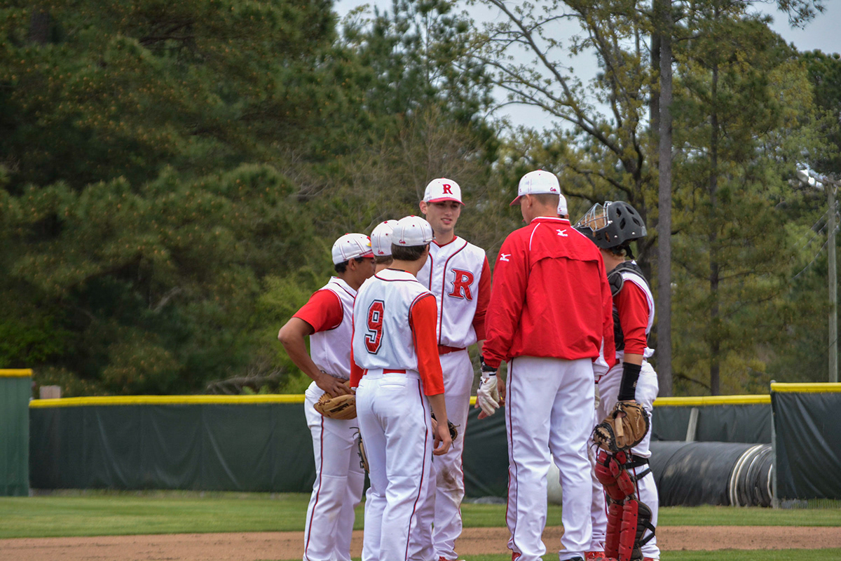ruston High School sports baseball la bearcat red