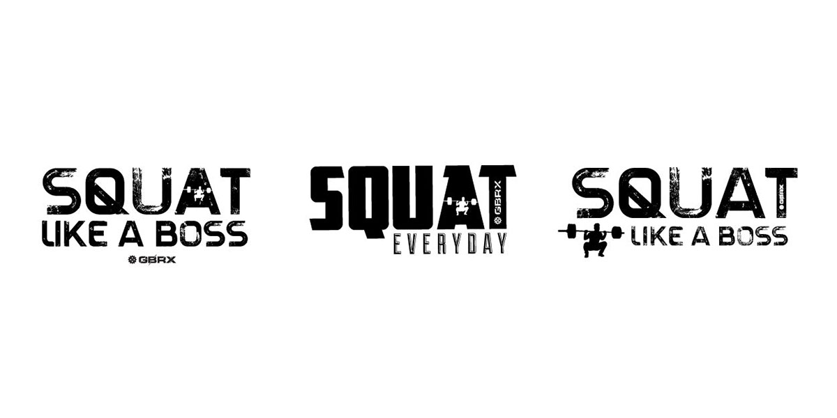apparel tee shirt designs Crossfit fitness logos vector