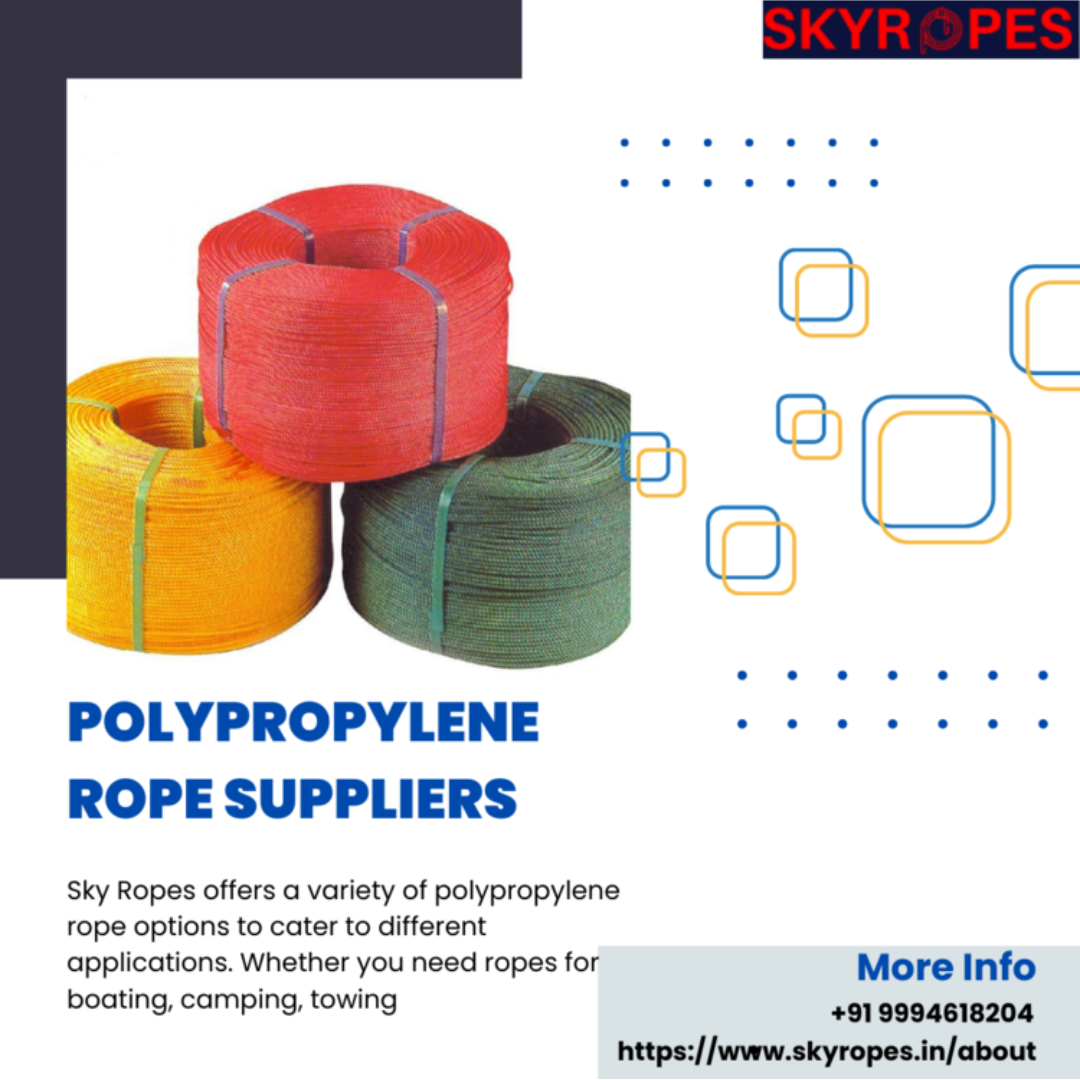 Polypropylene Rope Manufacture in Bangalore