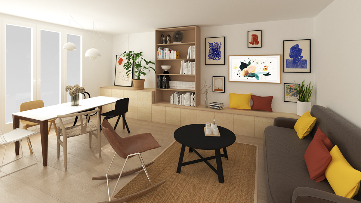 3D 3ds max architecture interior design interior design 