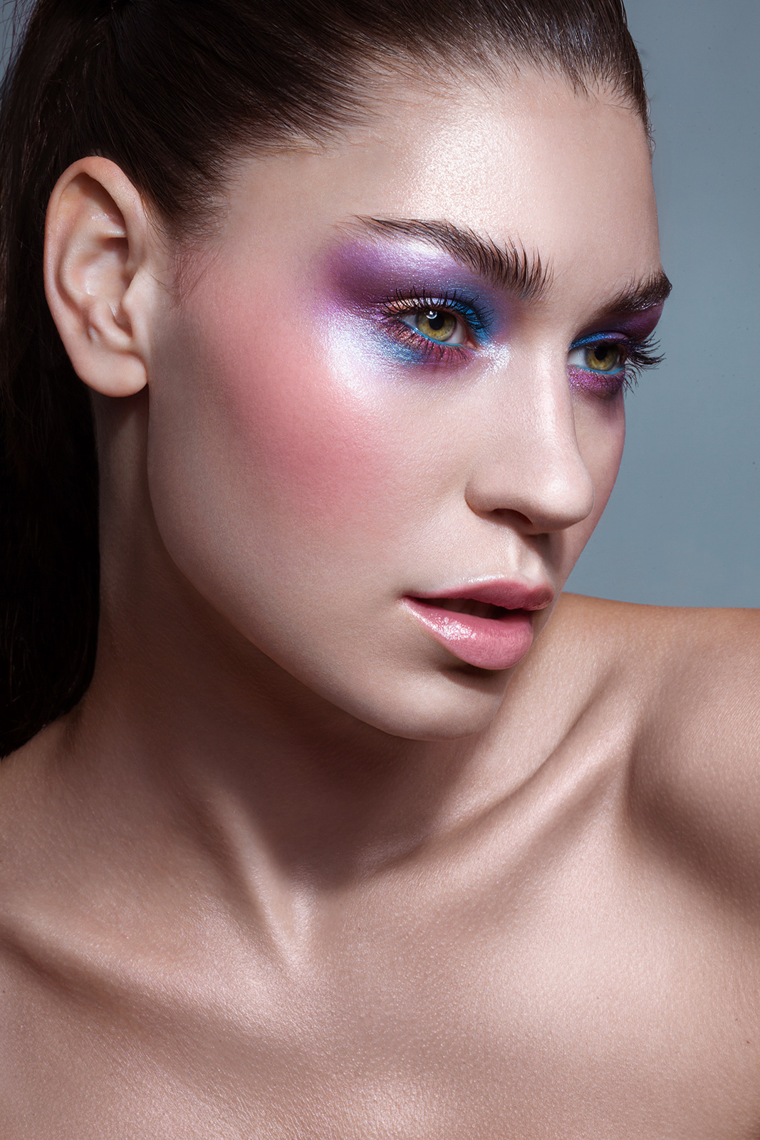 beauté beauty makeupaddict make-up color cold stefan bourson photographe Paris studio