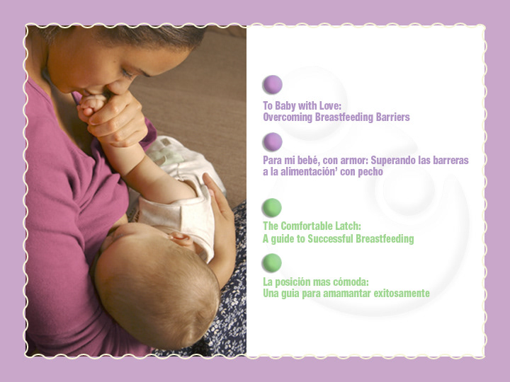 breastfeeding brochures Display newsletter logo