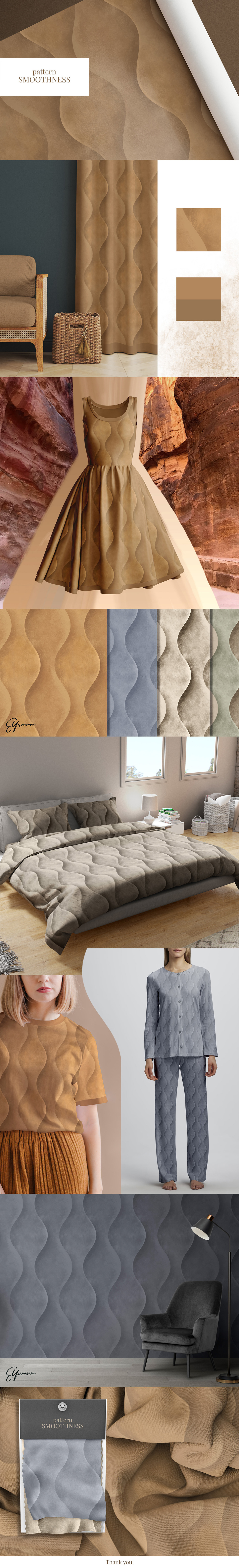 #fabric Interior Nature pattern print Procreate smoothness textile
