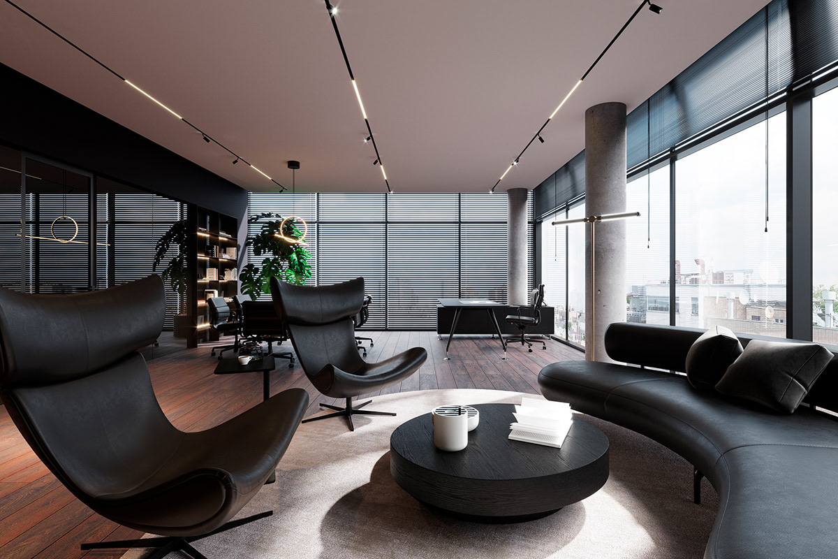 Office interiordesign design CoronaRender  architecture visualization apartment CEO дизайн дизайнинтерьера  
