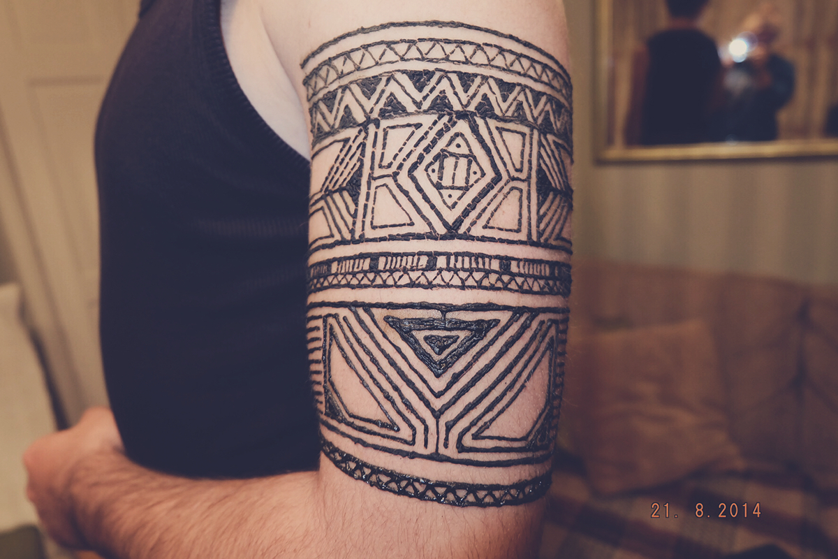 henna mehndi pattern Drawing  tattoo body art geometric design