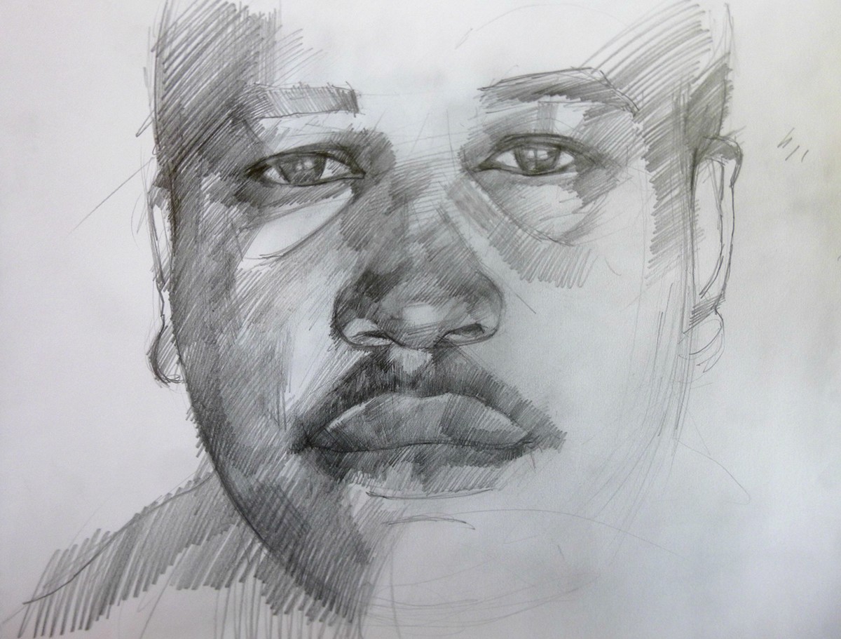draw Drawing  artwork portraits pencil