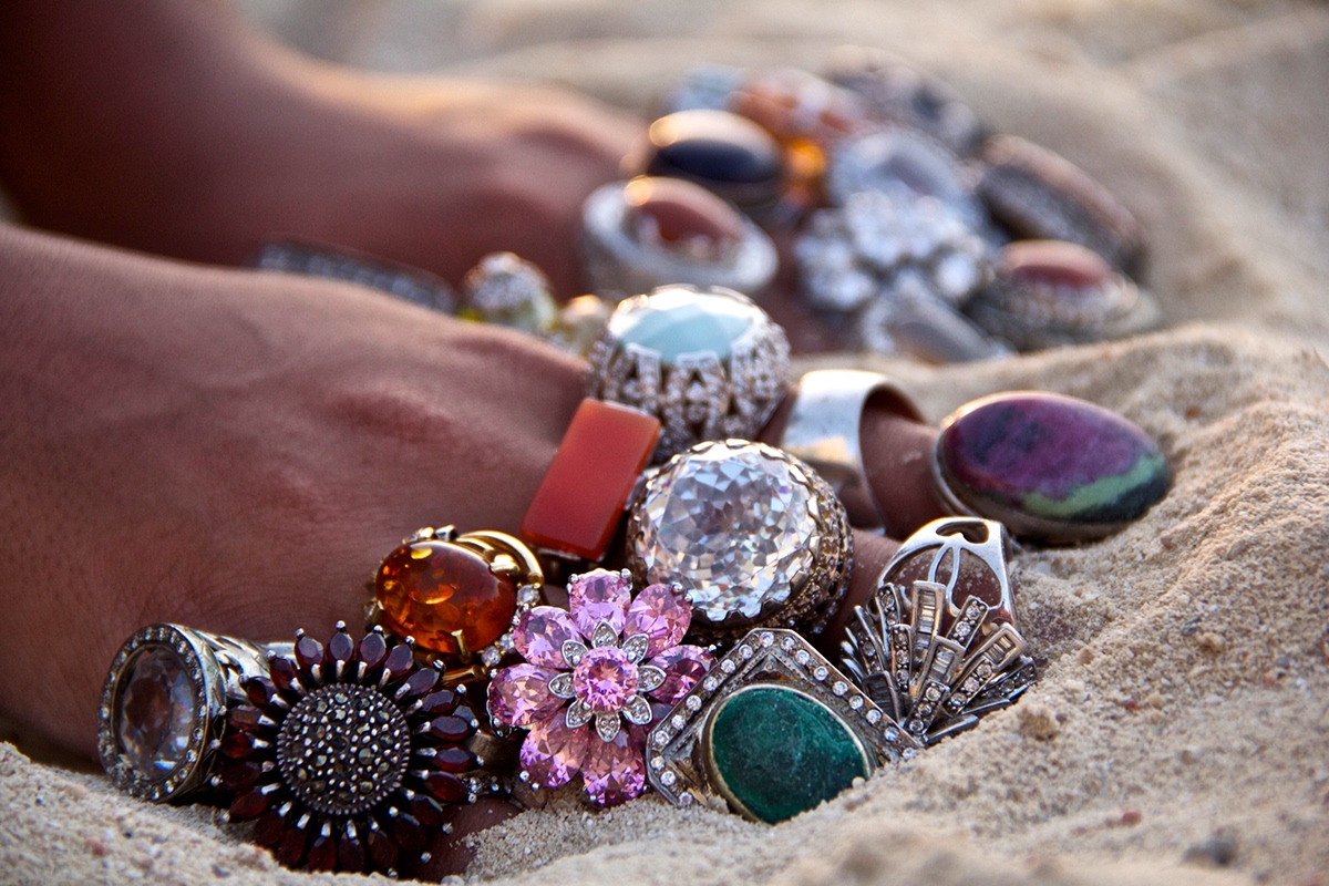 jewelry Photography  beach Unique