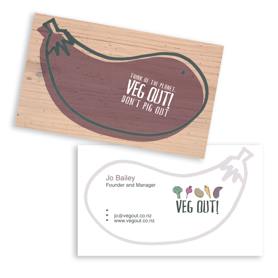 veg wooden brand identity