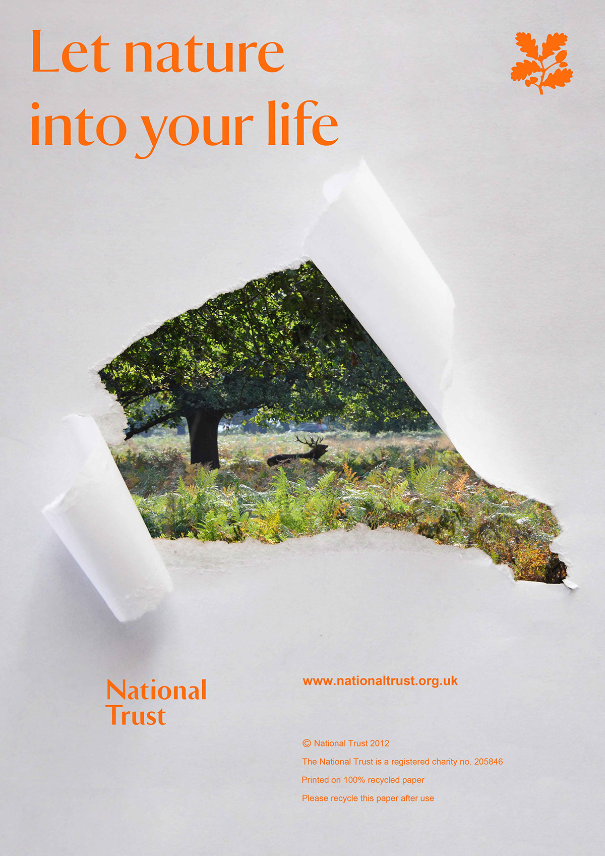 National Trust Nature Let Nature Into life tear