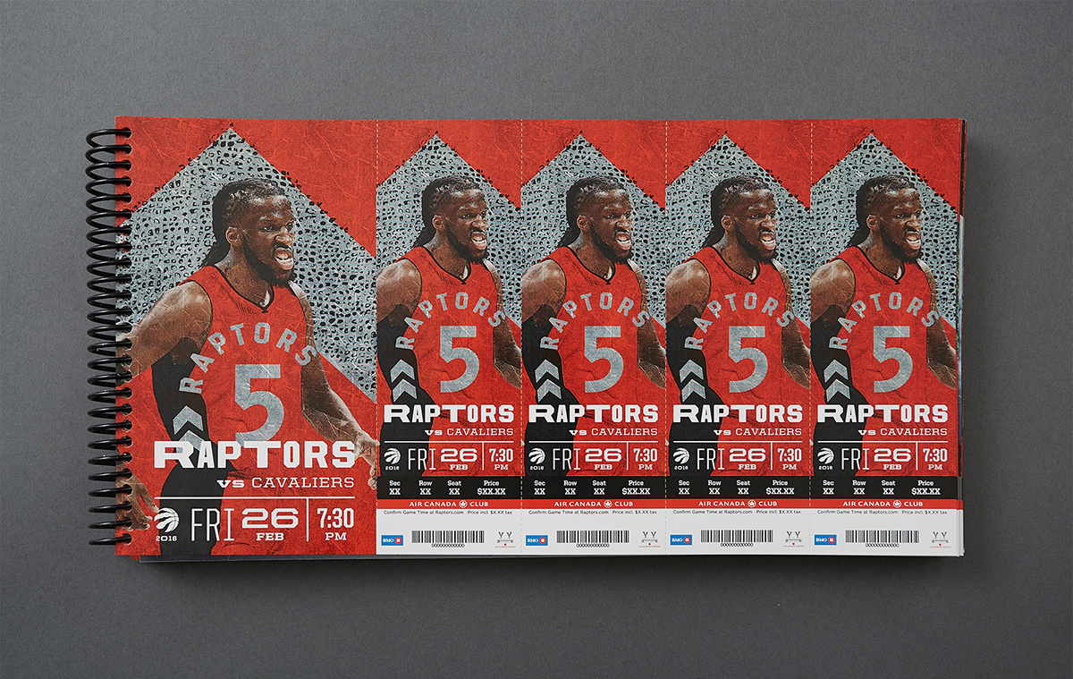 Toronto Raptors 201516 Season Ticket Package on Behance