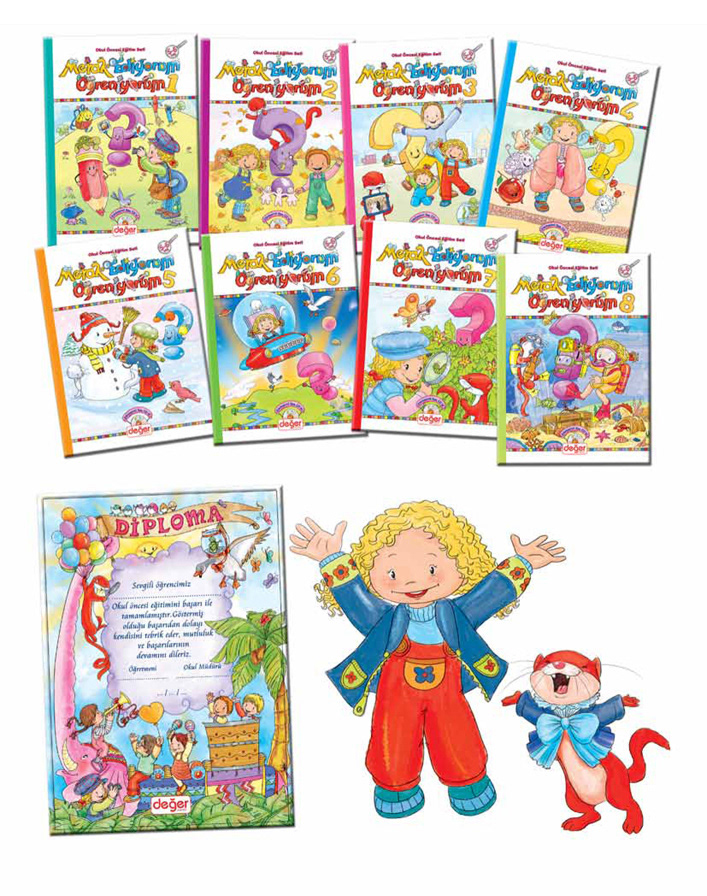 autumn children childrensbooks comics kindergarten okulöncesi Preschool textbook weasel