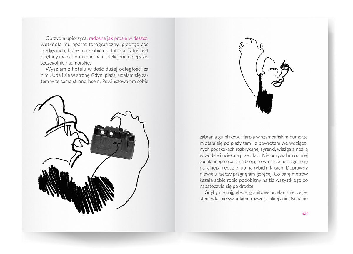 book Bookdesign design Drawing  ILLUSTRATION  ilustracja książka Photography  PRL rysunek