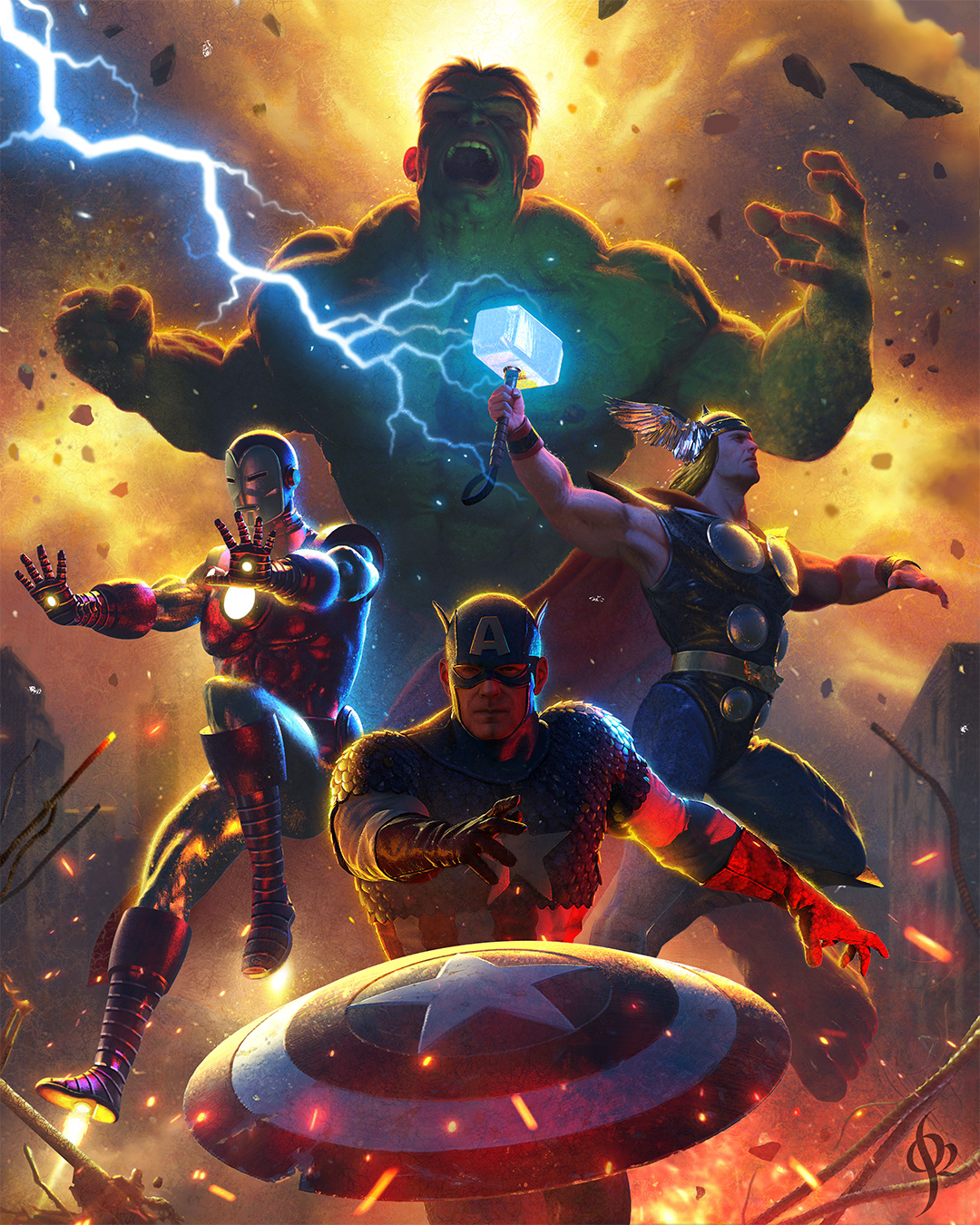 Avengers marvel marvelcomics mcu comic comics dc dccomics ILLUSTRATION  conceptart