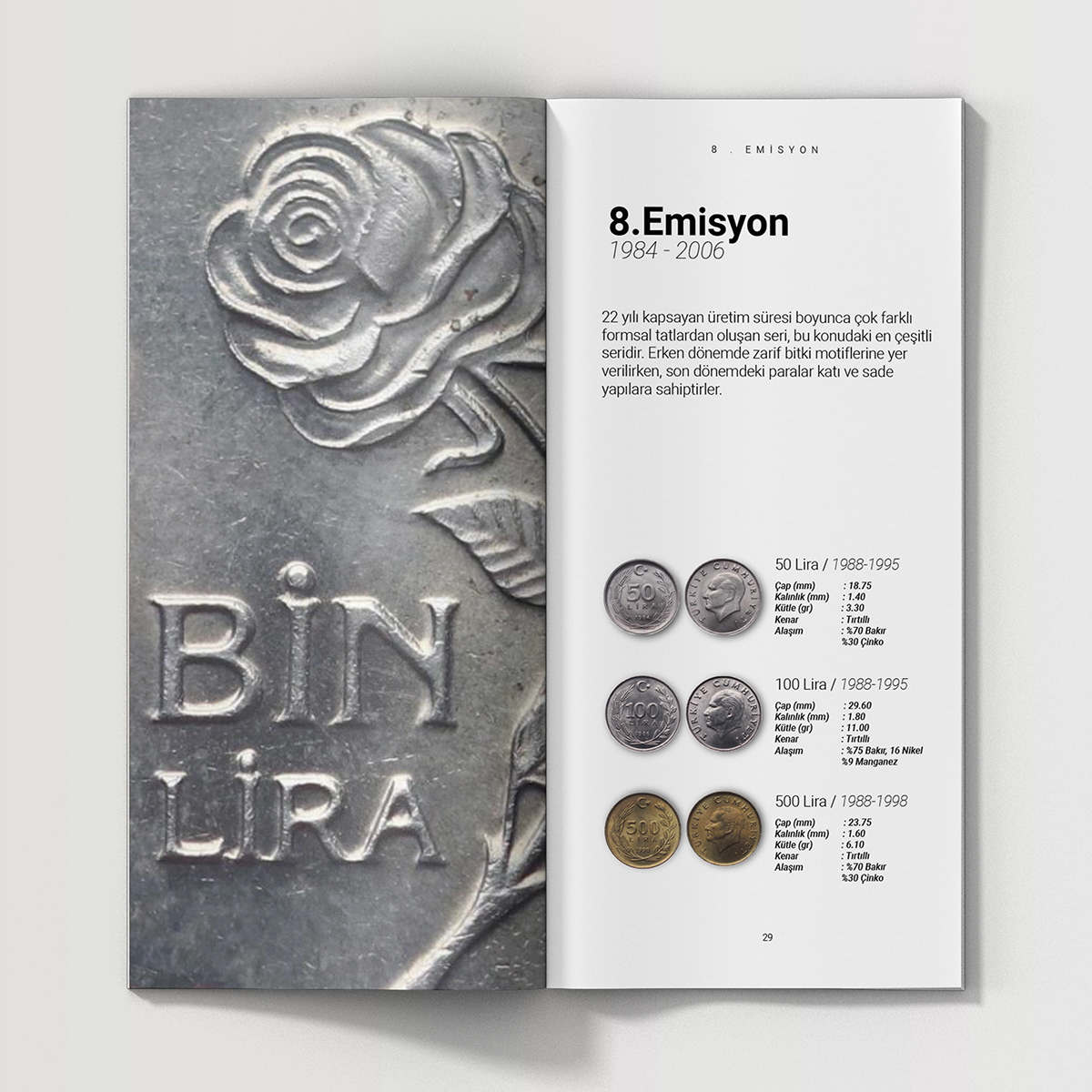branding  modelling 3D editorial design  Exhibition  museum concept logo coin graphic design 