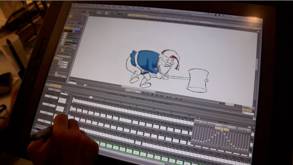 Carlsberg julmust Apotekarnes cel-animation Christmas santas workshop