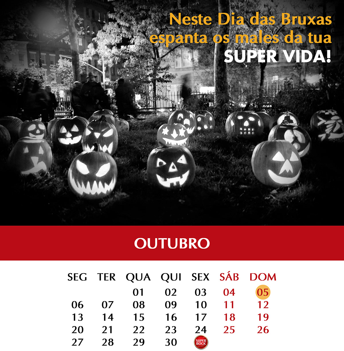 2014 Calendar 2014 Calendario super bock Portugal IPCA student Work  academic