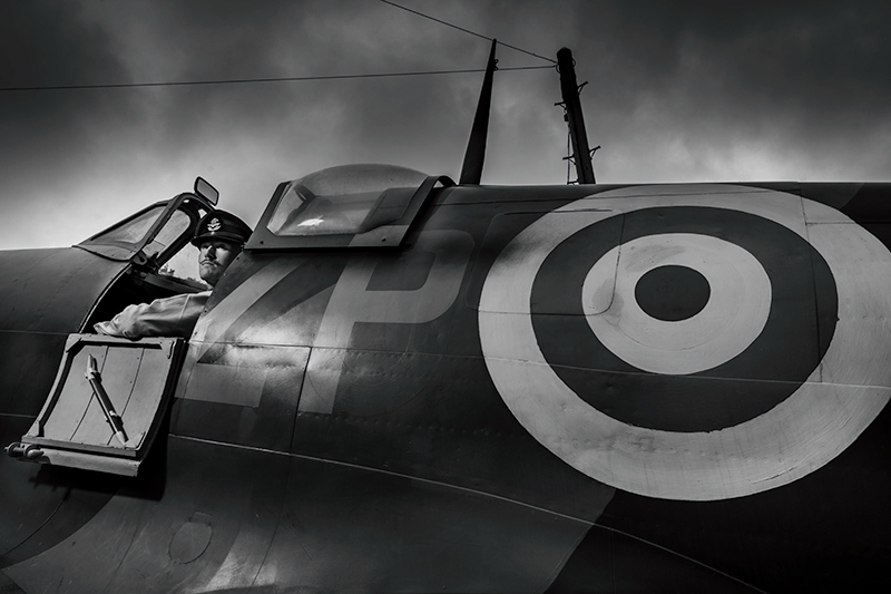 film noir living history re-enactors ww2 War portrait Film Set uniform soldiers Spitfire nurse train Tank Gun