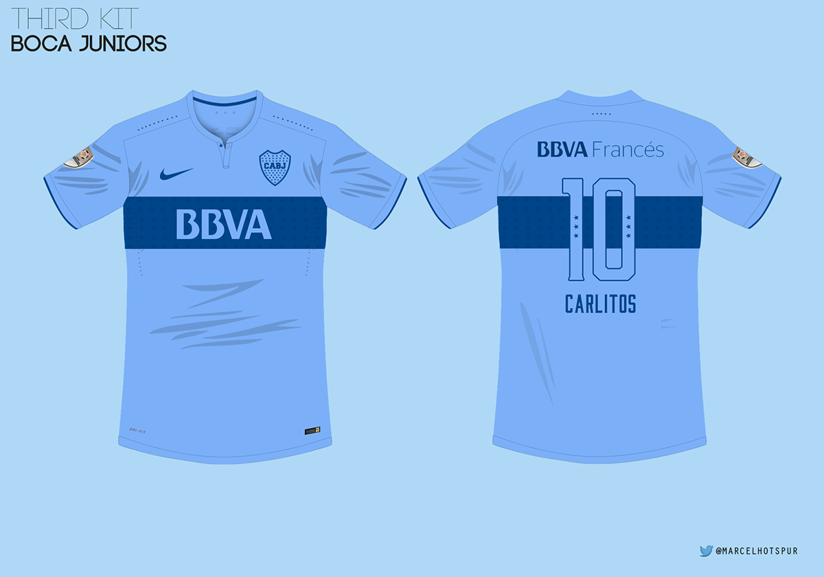 BOCA JUNIORS Racing Club bolivar deportivo cali Copa Libertadores Kits design football design Carlitos milito