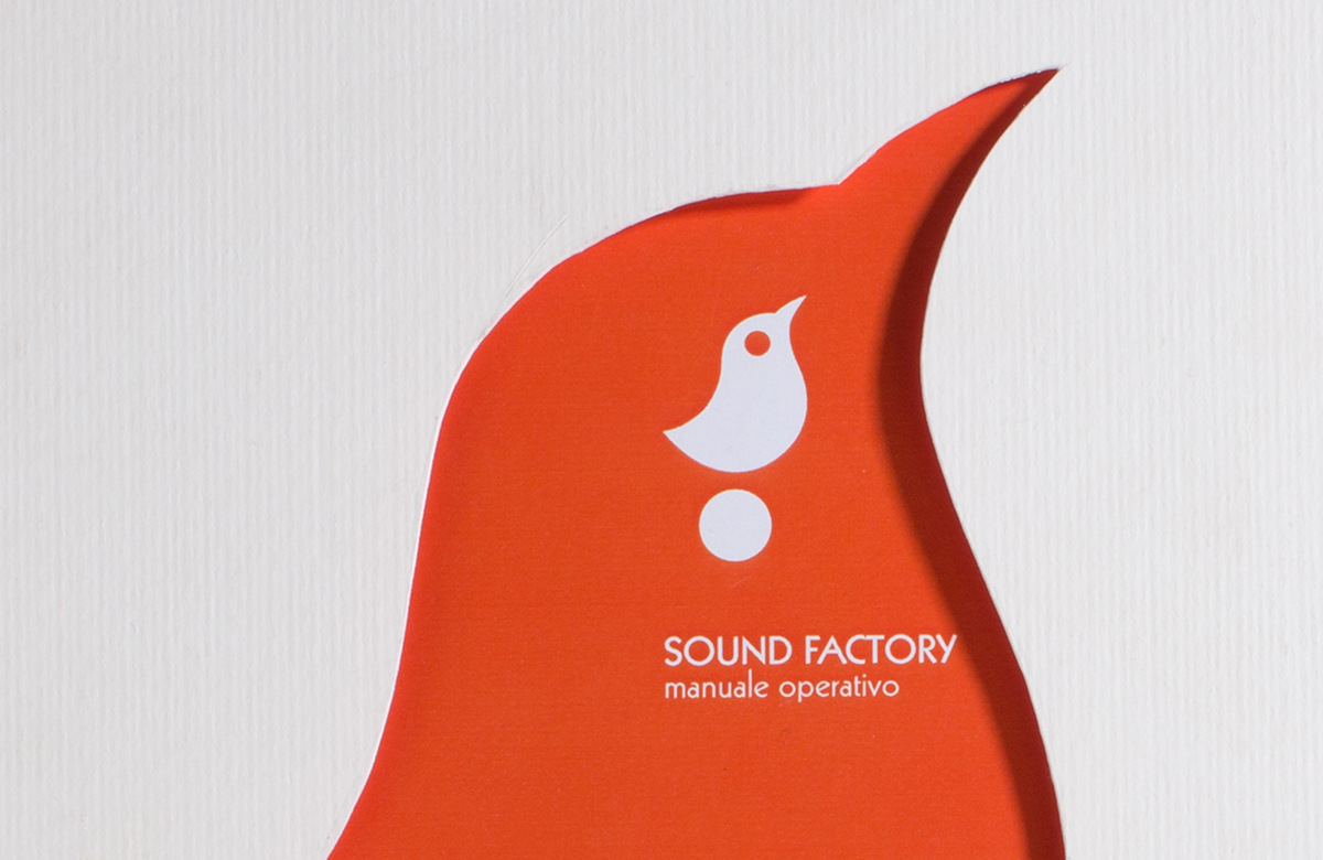 Label Logo Design sound factory