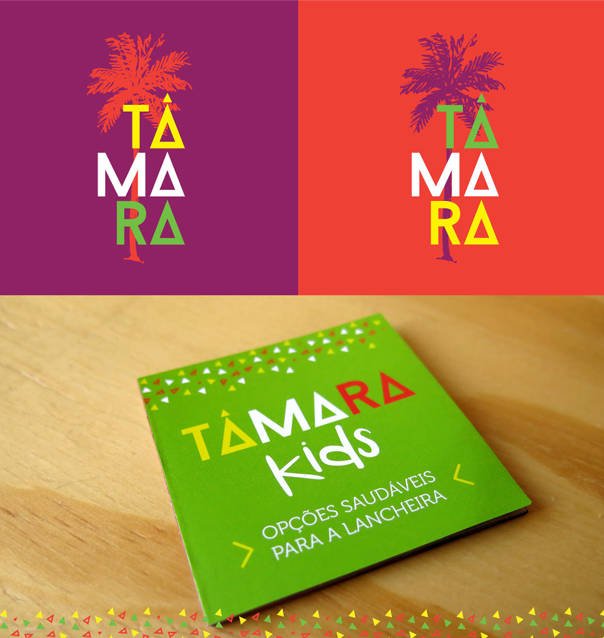 brand Alimentos snacks Tamara Food  marca identidade visual branding 