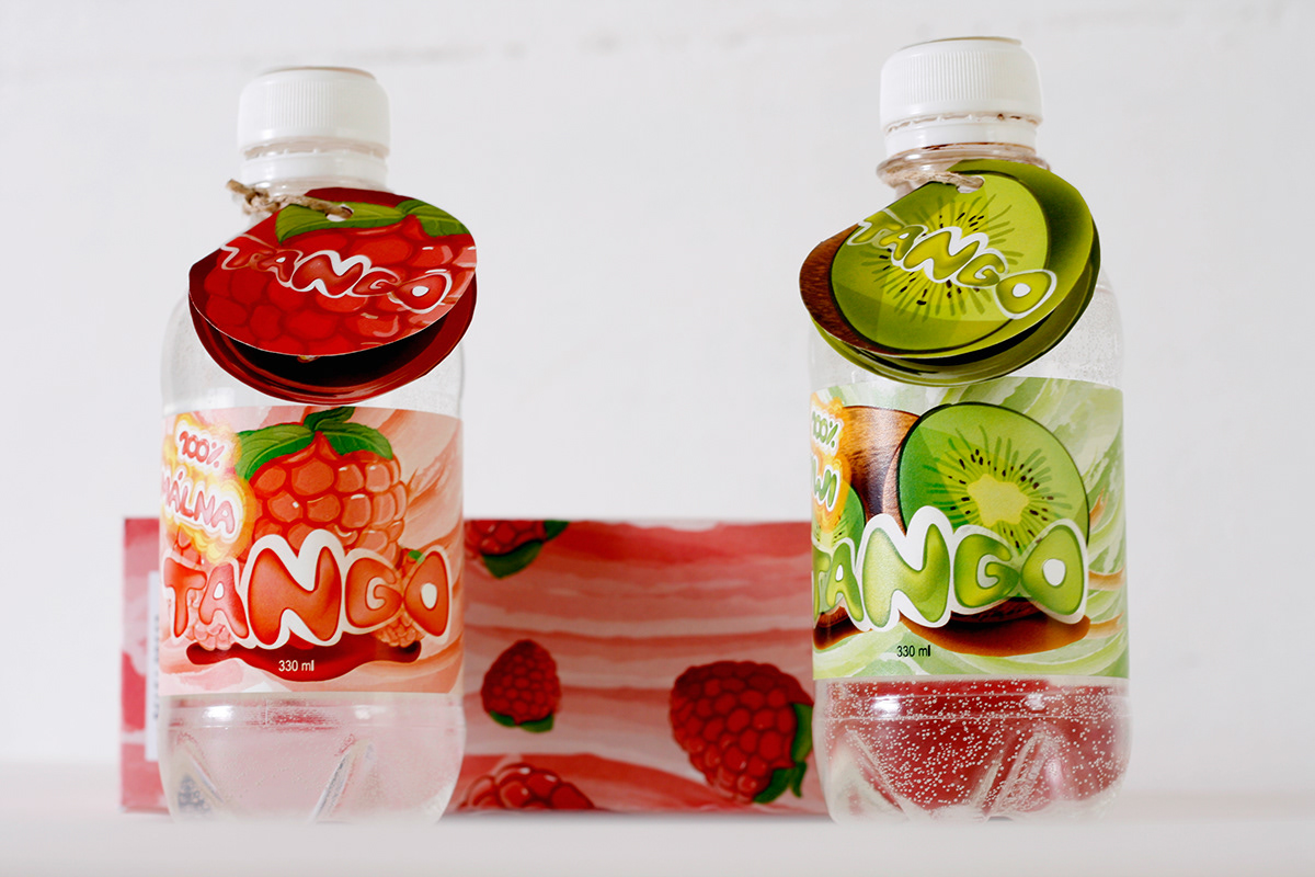 beverage drink strawberry kiwi box package Label Fruit