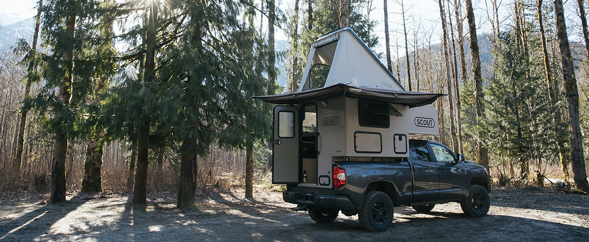 camping Travel exterior design RV Truck camper