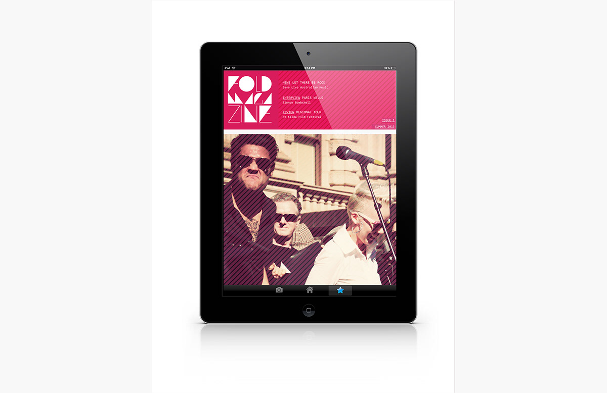 iPad iPad Magazine e-magazine e-publishing iPad App Magazine app arts and culture  Music digital