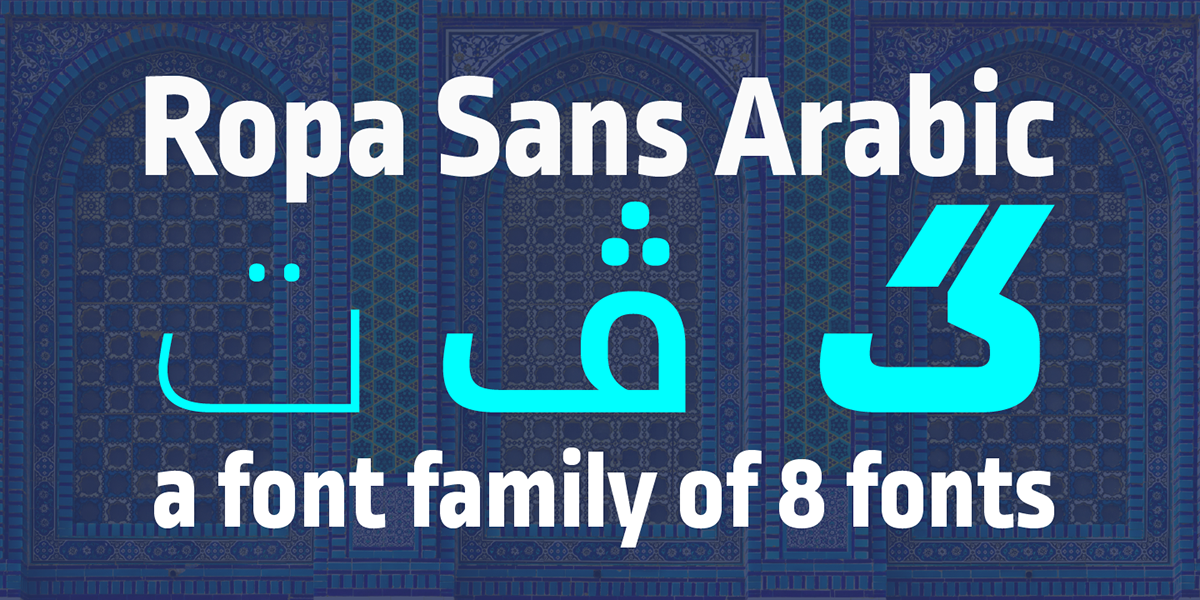 font Typeface arabic