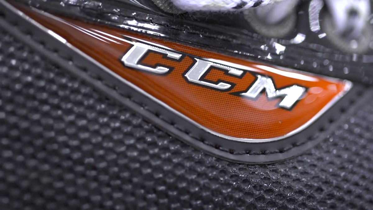 CCM hockey Canadian skates logo guidelines advertisement print design