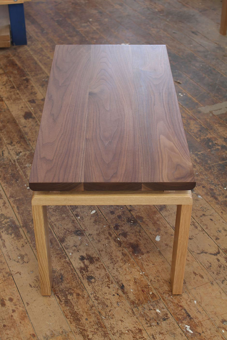 bench hardwood Sustainable minimalist handmade