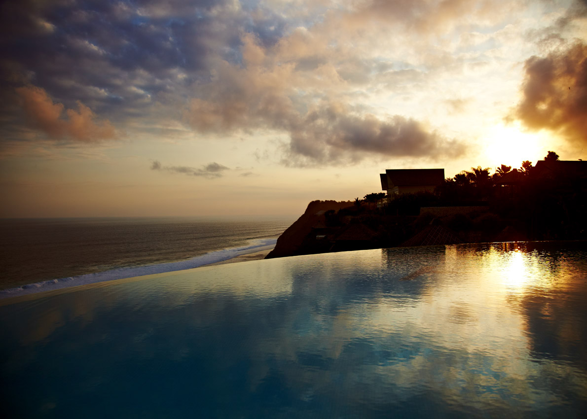 Karma Kandara bali resort beach hotel 5 Star luxury Pool sand Sun Landscape