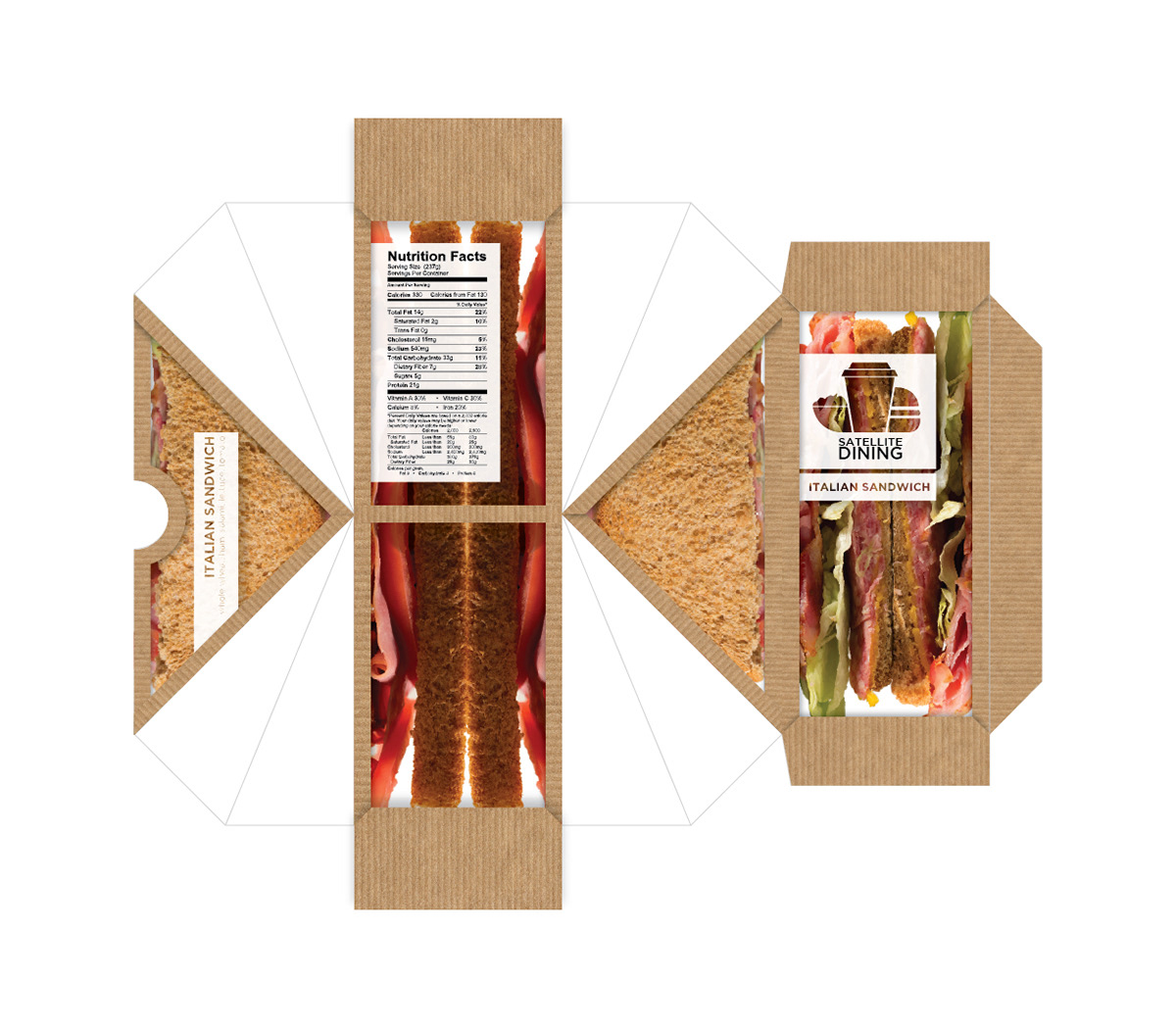 package design  Rebrand redesign sandwich dining Food  box
