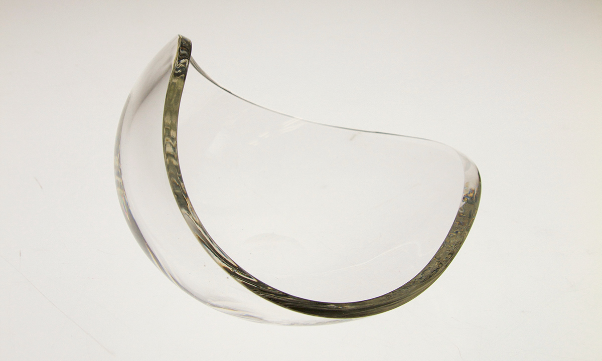 glass Sclupture car lens Vase engraving