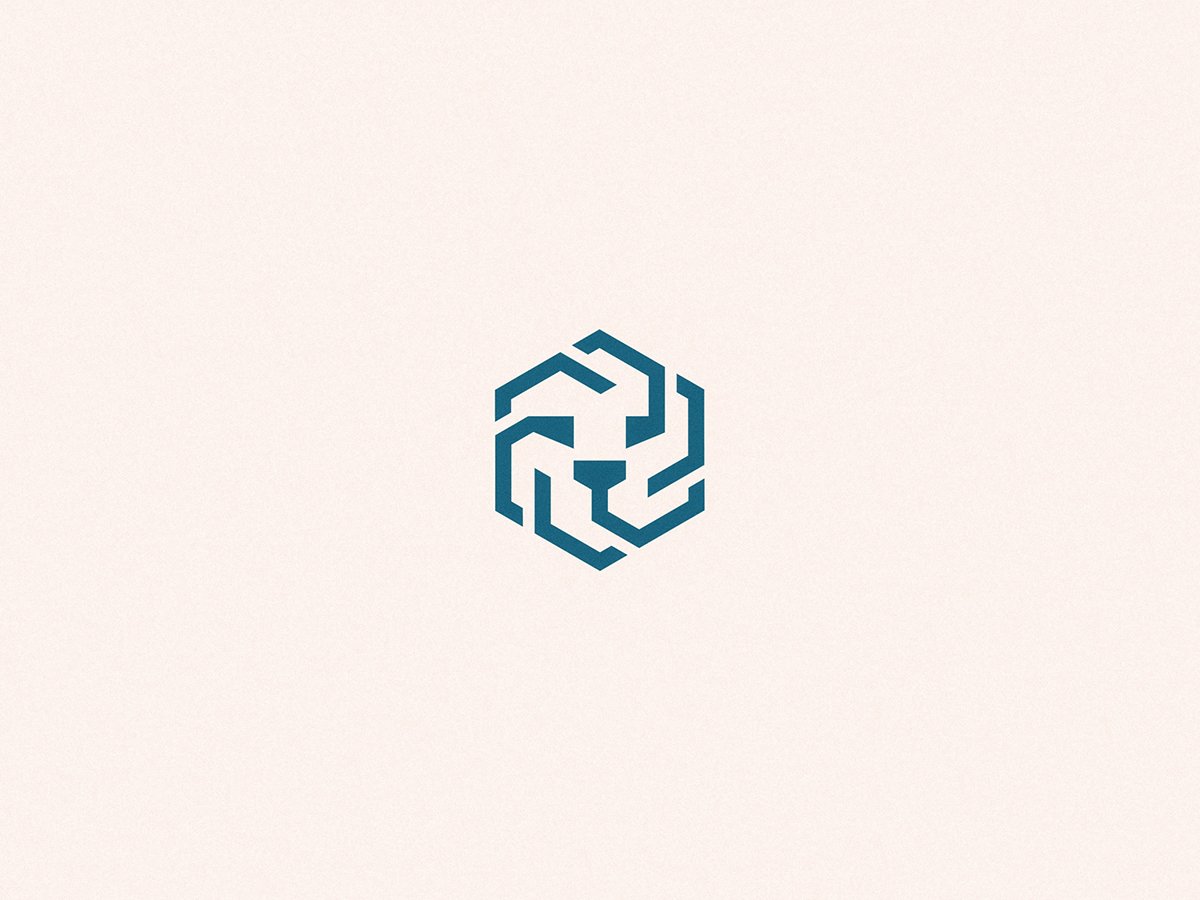logo mark symbol Letterform monogram minimal negative space modern geometric identity