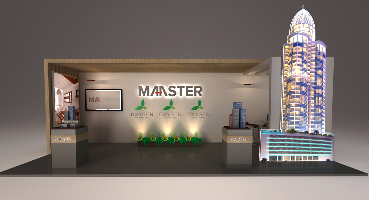 MAASTER Exhibition  Stand booth Bahrain Manamah ads