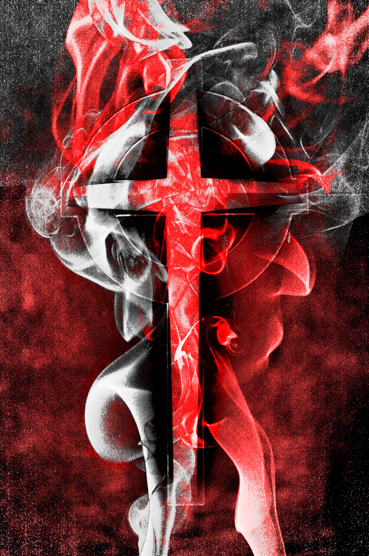 smoke holly cross devil