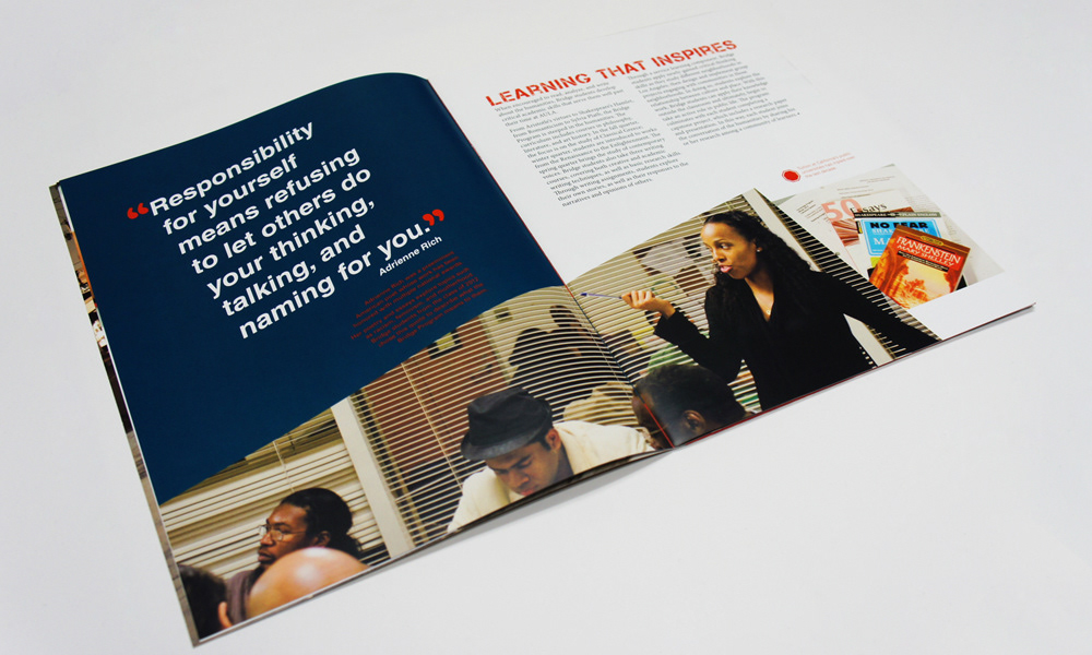 brochure Booklet rebranding layout deisgn design logo brand Education Urban