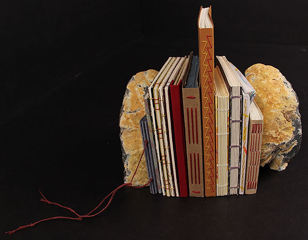 Book Binding books stab stitch binding