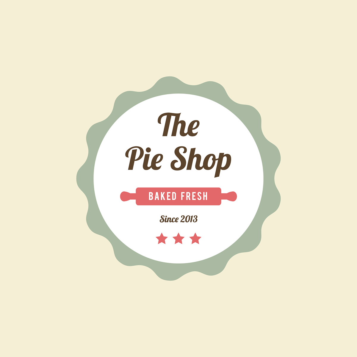 The Pie Shop pie shop Kuwait pie kuwait logo