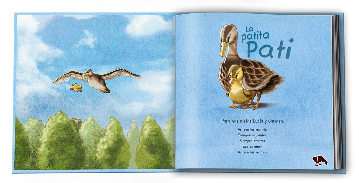 book children cuento diseño editorial ILLUSTRATION  ilustracion infantil libro maquetación