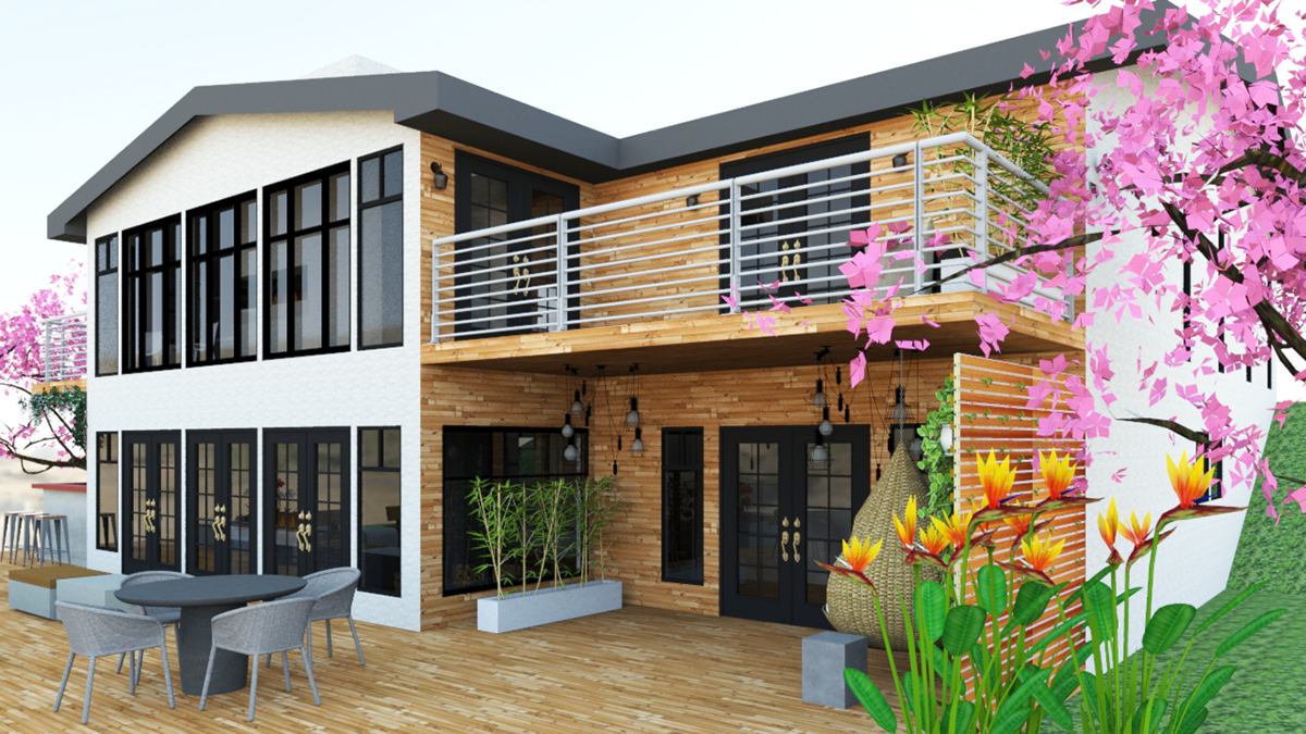 architecture interior design  Residential Design 3D model