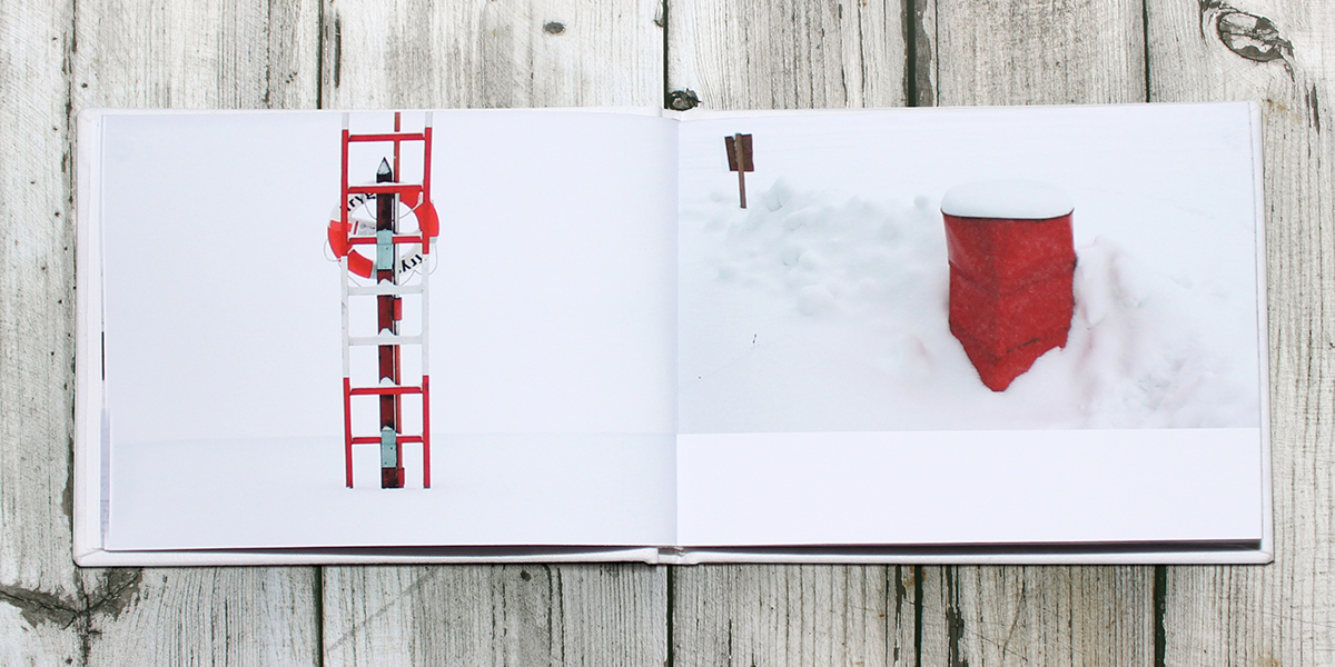 snow finland Turku book photobook