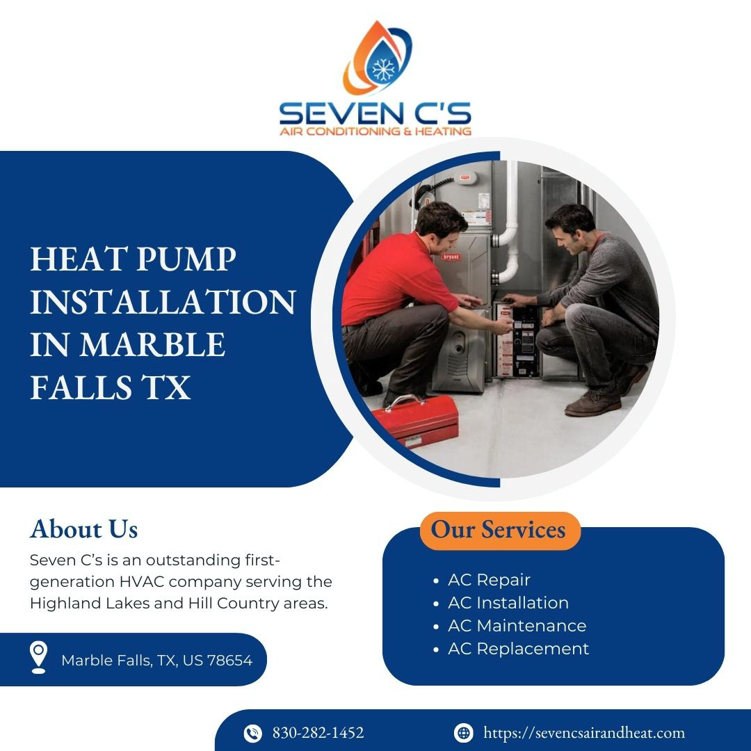 heatpump heatingservices marblefallstx pumpnstallation sevencs