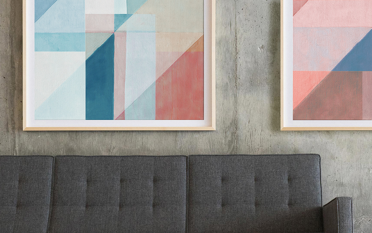 painting   Digital Art  wall art home decor interior design  modern geometric abstract artwork minimalist