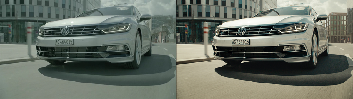 Adobe Portfolio adobe after effects retouching  compositing 3D Tracking tracking VW volkswagen commercial