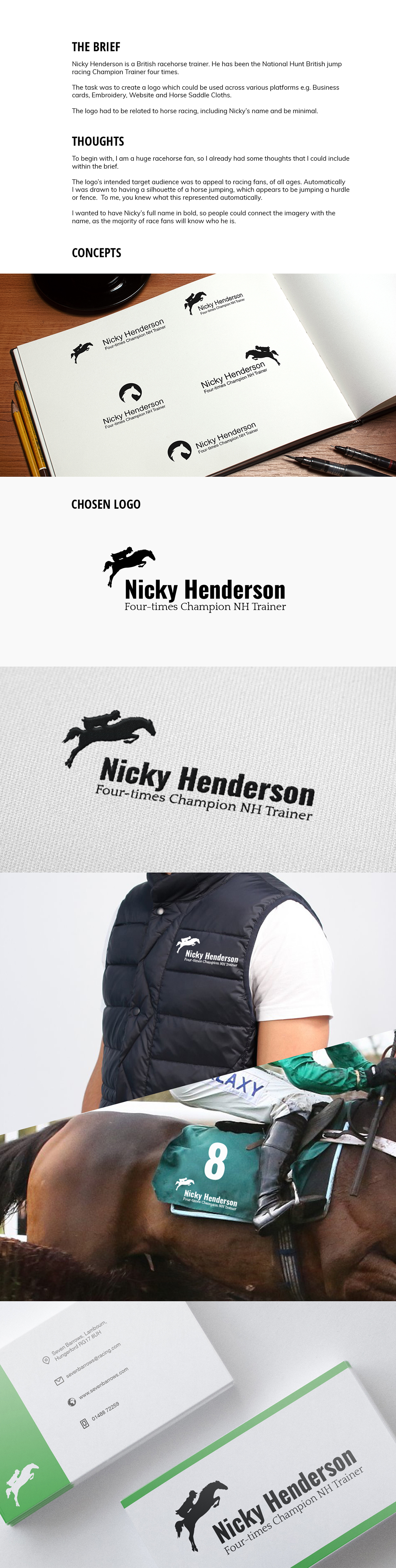 logo graphics logodesign typography   image business racehorse Racing graphicdesign creative
