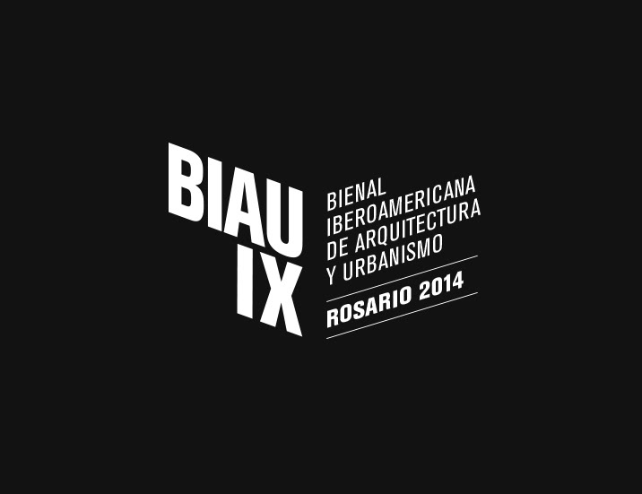IX biau rosario argentina arquitectura bienal identidad diseño gráfico Logotipo ganador Concurso CAD2 Competition identity iberoamerica urbanismo