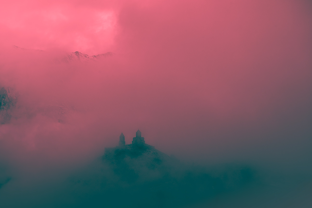 fog mist Mystic minimal Landscape color colour Nature architecture