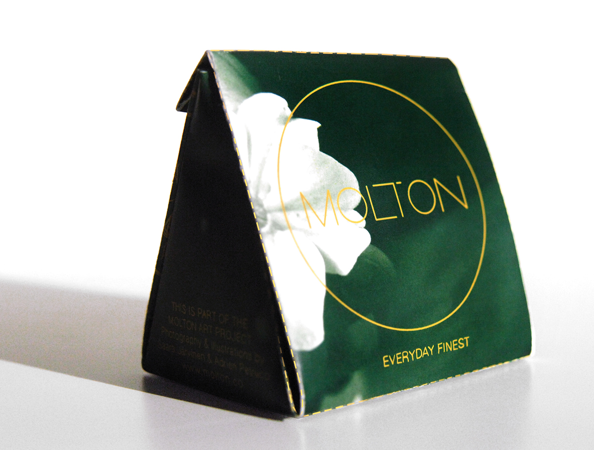 accessories poster everyday daily bag bracelet molton Hong Kong structural packaging design paper folding origami 
